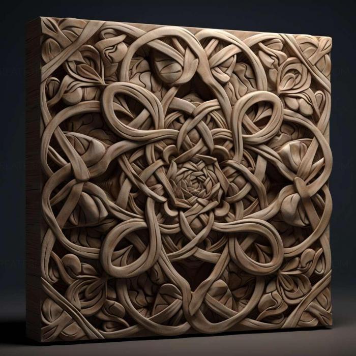 نموذج ثلاثي الأبعاد لآلة CNC 3D Art 